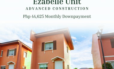 2-Bedroom Ezabelle Starter Home for Sale in Bacolod City (Camella Bacolod South)