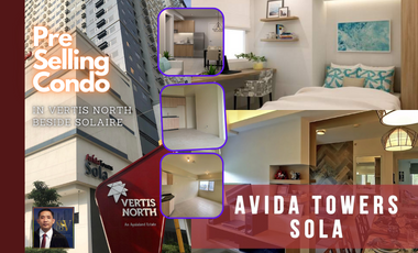 RFO Condo For Sale in Vertis North QC Sola Towers Beside Solaire Hotel & Casino