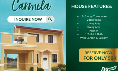 3 Bedroom House and Lot with carport and balcont in Camella Davao, Communal, Buhangin, Davao City