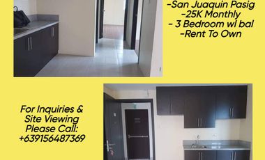 Condo Near Airport / naia/  BGC / Makati / Taguig Rent To Own as low as 25K Monthly