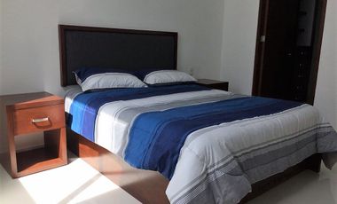 DEPARTAMENTO AMUEBLADO DE DOS RECAMARAS EN EMILIANO ZAPATA NORTE  MUY BIEN UBICADO EN RENTA.