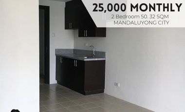 No Down Payment in Boni Mandaluyong 2-BR 50.32 sqm 25K Monthly