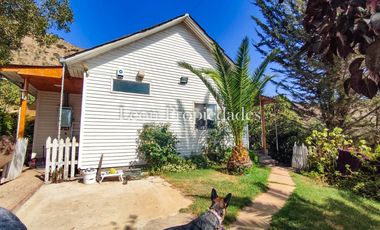 Leon Propiedades vende parcela con casa en sector Lo Aguila, Curacavi.