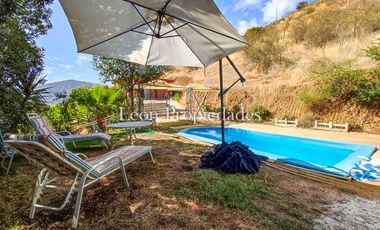 Leon Propiedades vende parcela con casa en sector Lo Aguila, Curacavi.