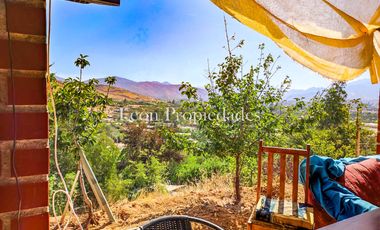 Leon Propiedades vende parcela con casa en sector Lo Aguila, Curacavi.