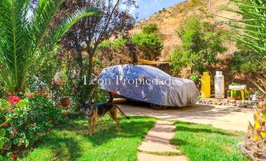 Leon Propiedades vende parcela con casa en sector Lo Aguila, Curacavi.