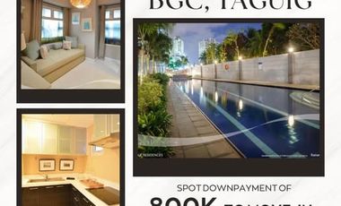 RENT TO OWN Condo unit at TRION TOWERS BGC near SM AURA MOVE in as fast as 30days 800K cash out only