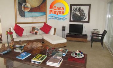 Casa grande frente al mar de Venta en Playas Villamil, Vía a Data km 8