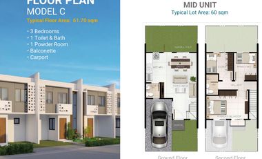FOR SALE AT CASA MIRA HOMES, BRGY. GUINSAY, DANAO CITY, CEBU