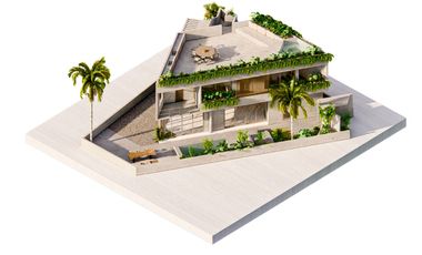 Espectacular Villa a sólo 4 minutos de la playa en Tulum