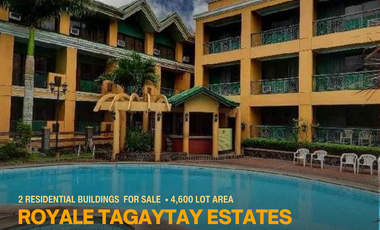 ROYALE TAGAYTAY ESTATES, 2 Residential Condotel Building in Alfonso Cavite For Sale