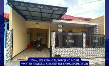 Rumah Bebas Banjir Rungkut Asri Tengah Surabaya Timur dkt Wiguna Baruk Nirwana