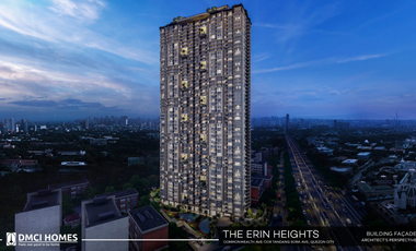 2-Bedroom Condo For Sale in Quezon City - THE ERIN HEIGHTS - 15%DP