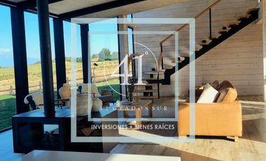 CASA LLANQUIHUE - FRUTILLAR   PRIVILEGIADA  VISTA A  VOLCANES EN VENTA