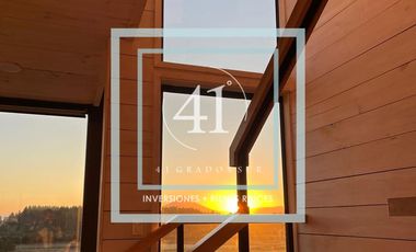 CASA LLANQUIHUE - FRUTILLAR   PRIVILEGIADA  VISTA A  VOLCANES EN VENTA