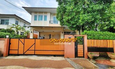 Single house for sale, The Plant Ratchaphruek, edge plot, 68.80 sq wah, 3 bedrooms, 3 bathrooms, urgent, 7.6 million baht.