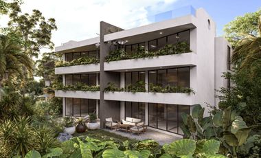Condominio con jardin, alberca, cancha de pádel, Zona Hotelera Norte, Cozumel.