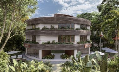 Condominio con jardin, alberca, cancha de pádel, Zona Hotelera Norte, Cozumel.