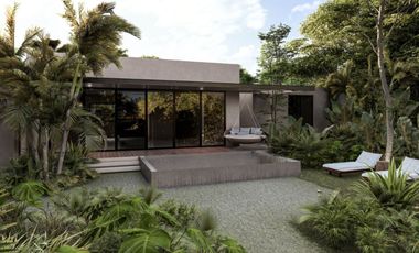Condominio con jardin, alberca, cancha de pádel, Zona Hotelera Norte, Cozumel.