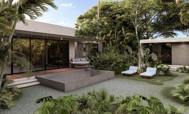 Condominio con jardin, alberca, cancha de pádel, Zona Hotelera Norte, Cozumel.