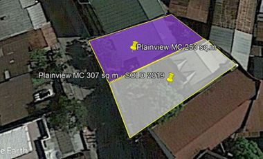 PLAINVIEW MANDALUYONG CITY COMMERCIAL RESIDENTIAL LOT @ 253 SQM