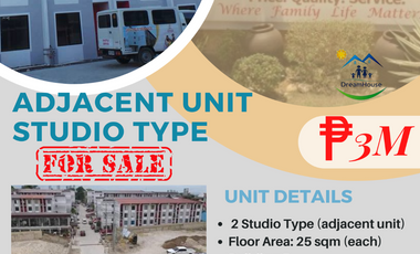 2 Studio Units for Sale in Urban Deca Homes Tisa, Cebu City