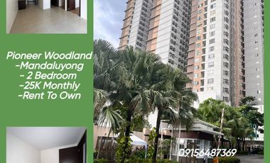 2 Bedroom Condo in Mandaluyong 420K To Move In
