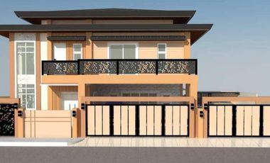 For Construction Semi-Furnished 5 Bedroom 2 Storey Single Detached House Swimming Pool with for Sale in Corona del Mar, Talisay, Cebu