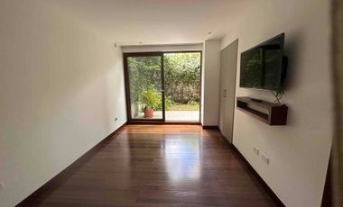 Venta departamento con jardín 2 dormitorios en tumbaco diseño Londono
