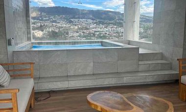 Venta departamento con jardín 2 dormitorios en tumbaco diseño Londono