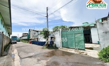 ที่ดินพร้อมอาคารพาณิชย์ 3 ชั้นครึ่ง อำเภอเมืองสมุทรสาคร (ติดถนนใหญ่)