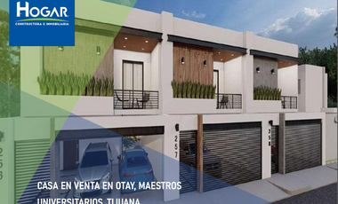 Casa en Otay Maestros Universitarios, Tijuana, Baja California