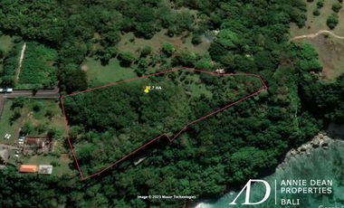 FREEHOLD CLIFF FRONT LAND IN UNGASAN - BUKIT AREA  ( 2.7 HA )