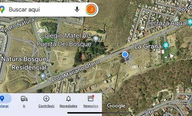 Terreno industrial en renta, Prol. Mariano Otero, 2,780 m2 El Fortín