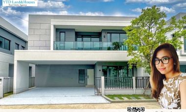 House for sale Centro Bangna new house design 5 minutes from Mega-Bangna There are some additions inside the house price: 13,900,000 baht.