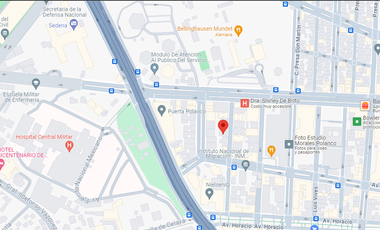 DEPARTAMENTO de garantía hipotecaria en Blas Pascal 123, Polanco, Polanco I Sección, Ciudad de México, CDMX, México