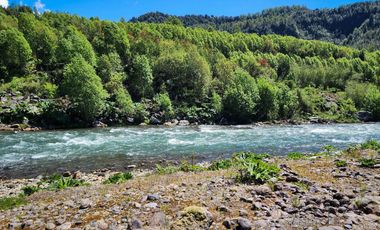 Linda Parcela de 5000m2 frente al Río Nilahue, sector Los Venados, Ranco