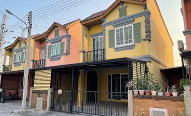 (Sold with tenant) 2-story townhome, Golden Town, Sriracha.