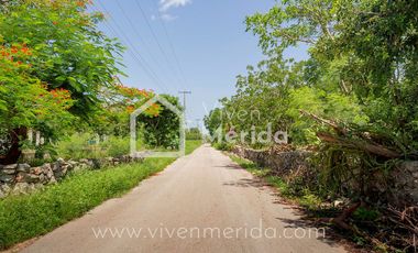 Terreno en venta a las afueras de Tetiz Yucatán