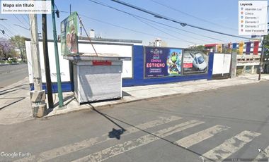 Renta de Terreno en Valle Gómez,  Alcaldía Cuauhtémoc,  CDMX.