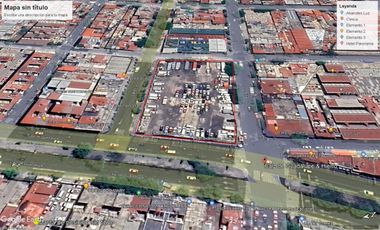 Renta de Terreno en Valle Gómez,  Alcaldía Cuauhtémoc,  CDMX.