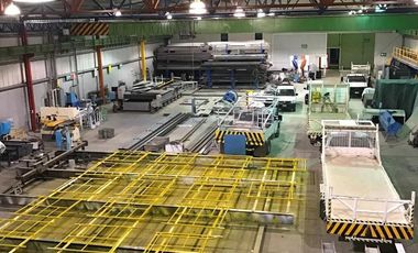 Nave Industrial de Producción en Sanctorum Cuautlancingo, Puebla.
