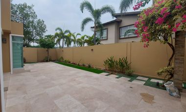 Samborondon, Renta de Linda Casa 4 Dorm. con Estudio y Bbq