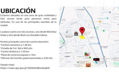 Local en renta en plaza Don Bosco
