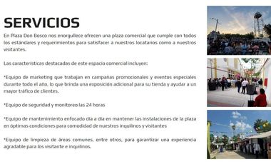 Local en renta en plaza Don Bosco
