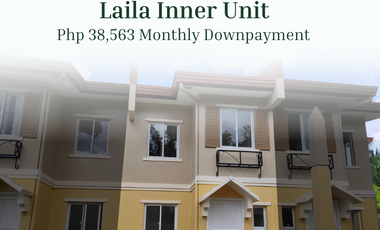 Camella Mandalagan Laila Inner Unit 3-Bedroom Townhouse Property for Sale in Bacolod City