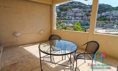 Casa en renta vacacional con alberca e increíble vista al mar