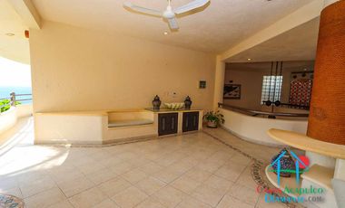 Casa en renta vacacional con alberca e increíble vista al mar