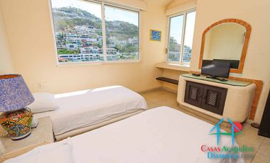 Casa en renta vacacional con alberca e increíble vista al mar