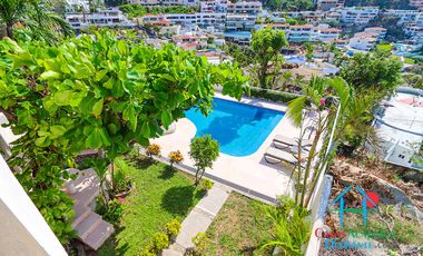 Casa en renta vacacional con alberca e increíble vista al mar